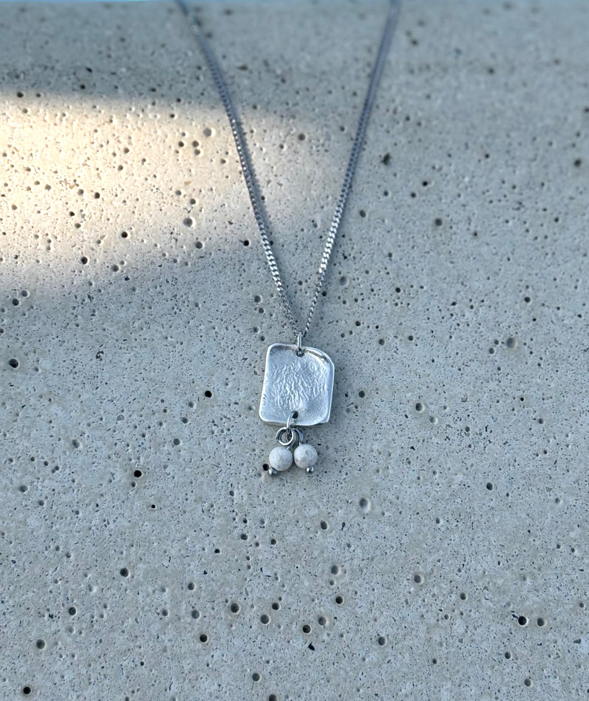 STONE POEM NECKLACE