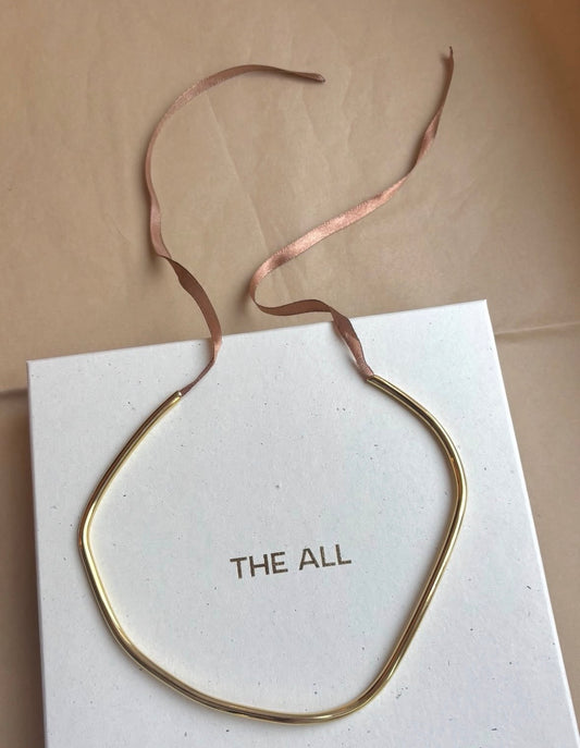SILK CHOKER NECKLACE