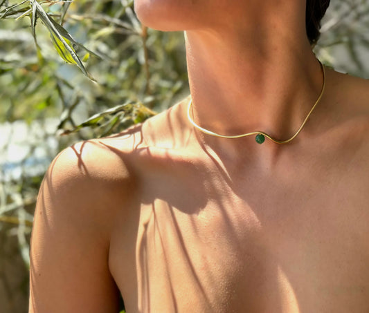 BOUNCING BALLS CHOKER NECKLACE