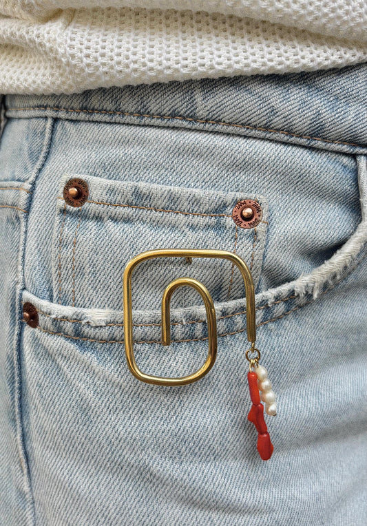 MEANDER BROOCH