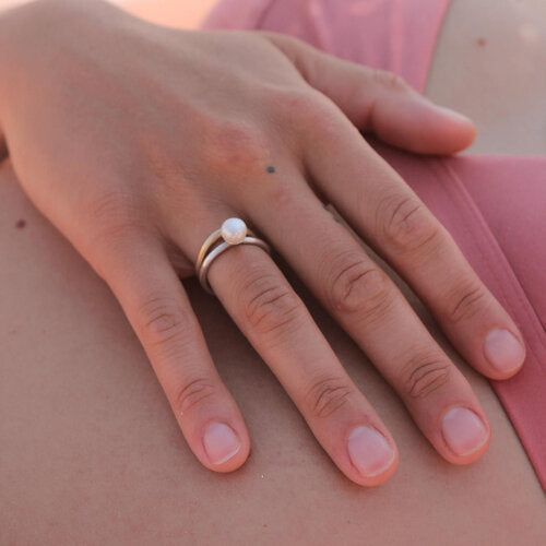 PEARLDROP RING