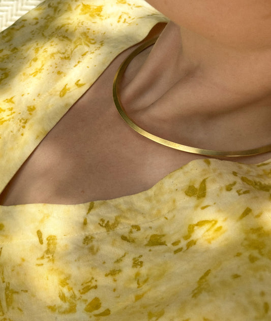 CUBIC CHOKER NECKLACE