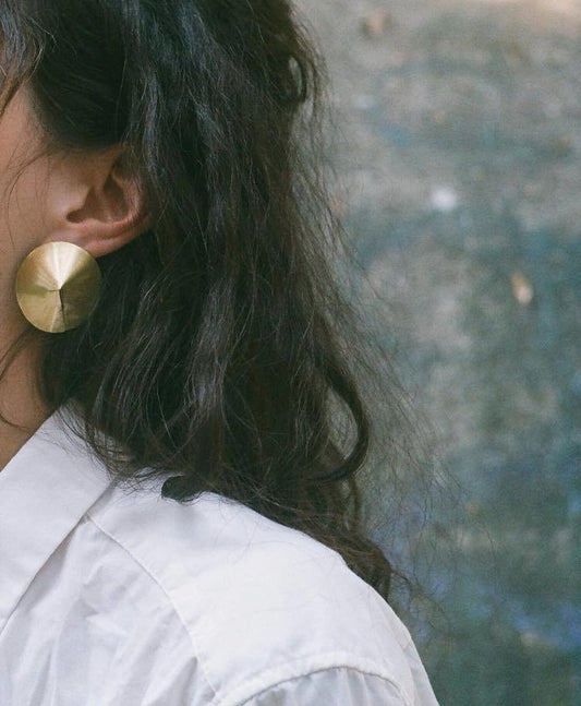 RICE HAT EARRINGS